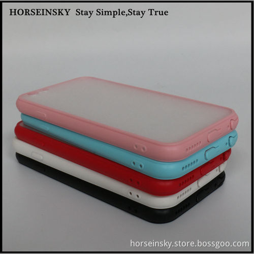 Free Sample Phone Case Colorful PC and TPU Cell Phone Cover for iphone 6s